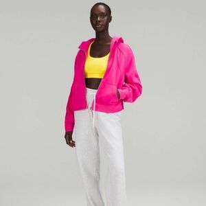 Lululemon Oversized Scuba Full Zip Sonic Pink
